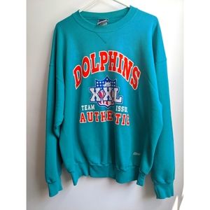 Rare Vintage Miami Dolphins 1993 Superbowl Crewneck
